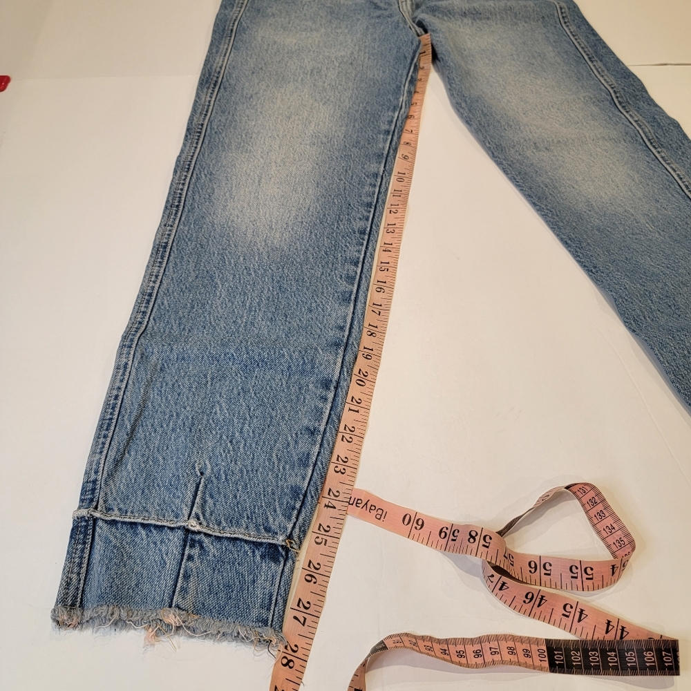 Free People Marion High Waisted Patch Back Pocket Jeans Size 26 NEW! - Picture 6 of 16